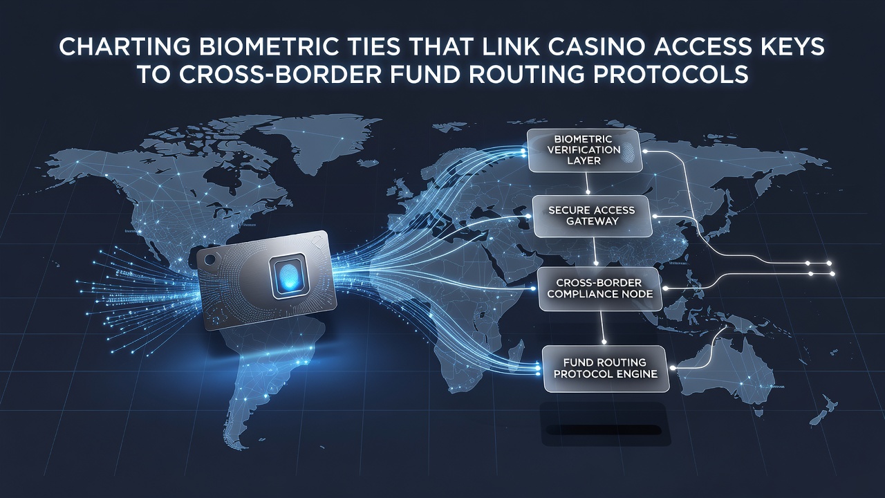 Biometric scanning integrated with casino access key systems for secure entry and fund verification