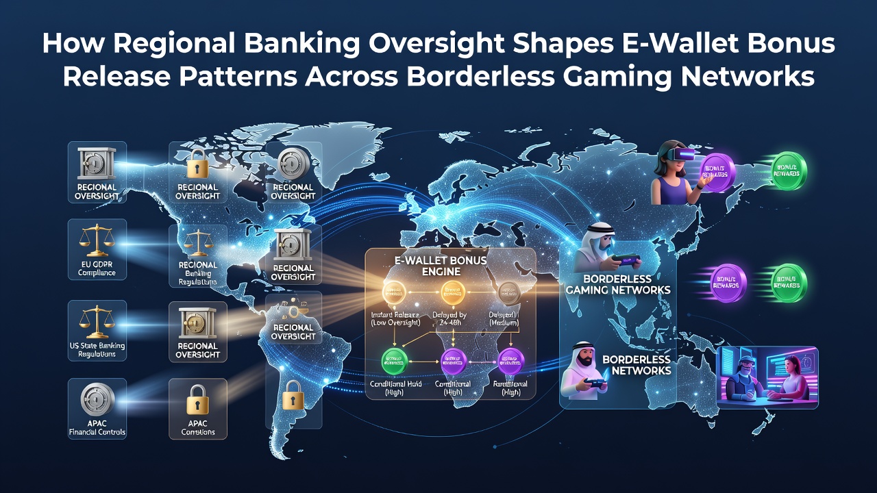Regional banking oversight influencing e-wallet bonus structures in cross-border gaming environments